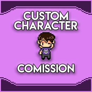 Comisión de pixel art | Estilo de píxel personalizado | Dibujos de píxeles | Personajes