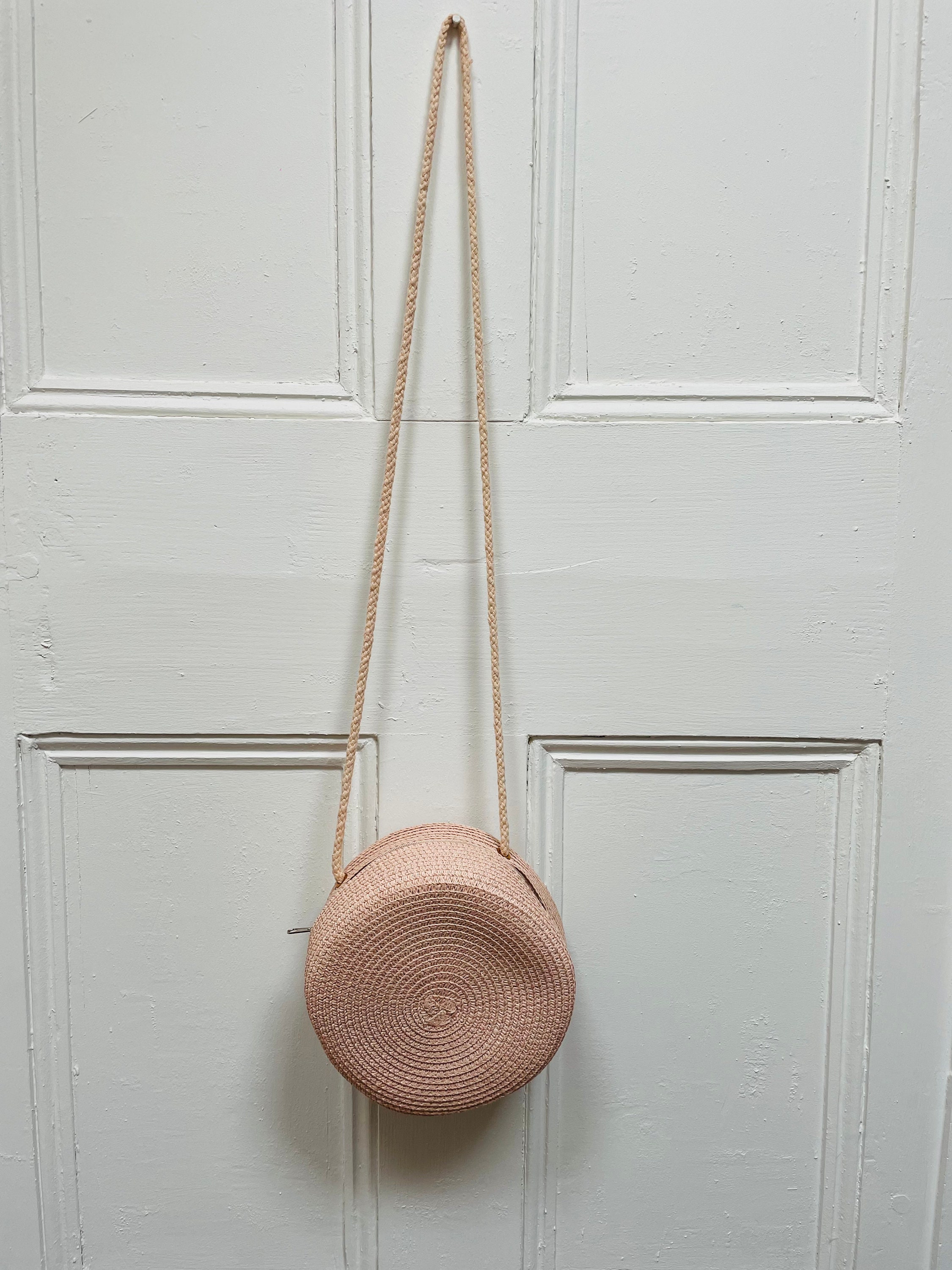 Straw Bag Straw Style Round Bag Mini Straw Bag Hen Party Etsy UK