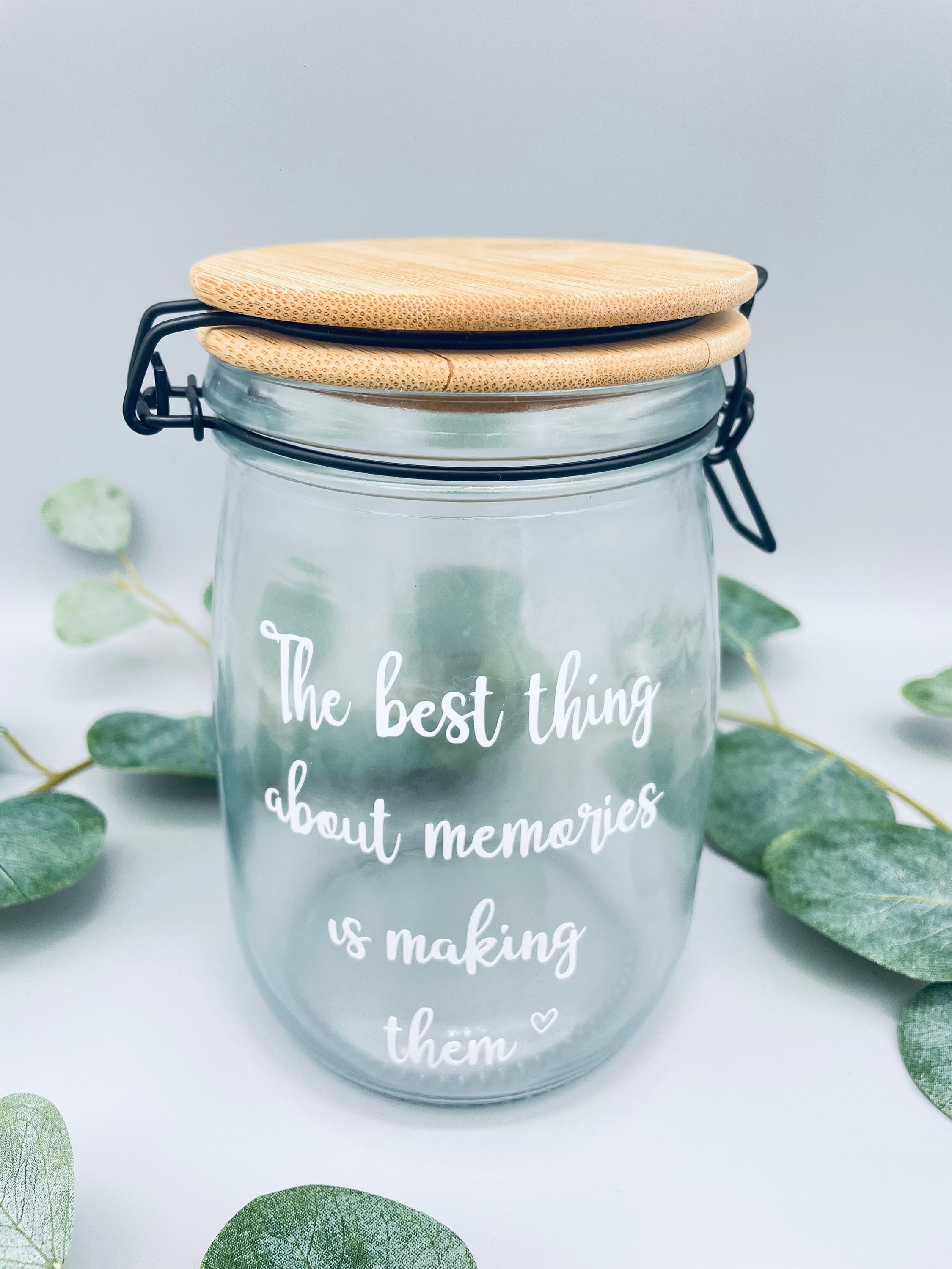 Personalised Memory Jar Gift Wedding Birthday Anniversary - Etsy UK