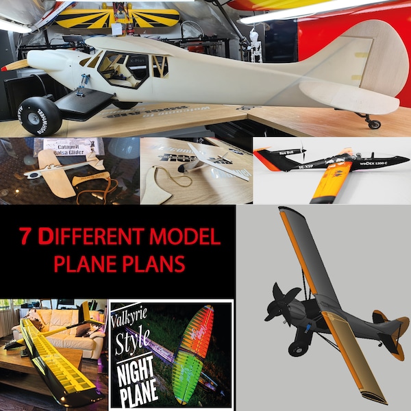 7 Different Model plane-aircraft Designs To Build