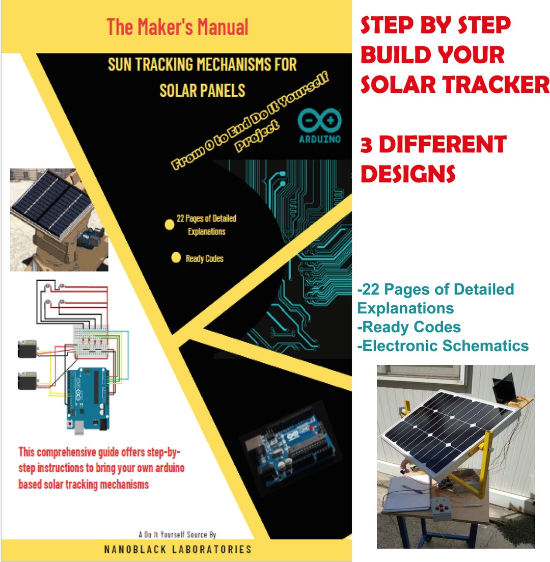 Maximize Solar Power: DIY Plans for 3 Solar Tracking Mechanisms Circuit Diagram