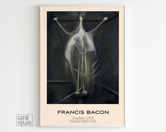 Francis Bacon Painting - Crucifixion, 1933 - Mid Century Modern Art - Bacon Exhibition - Modern Wall Decor - Gallery Quality Print