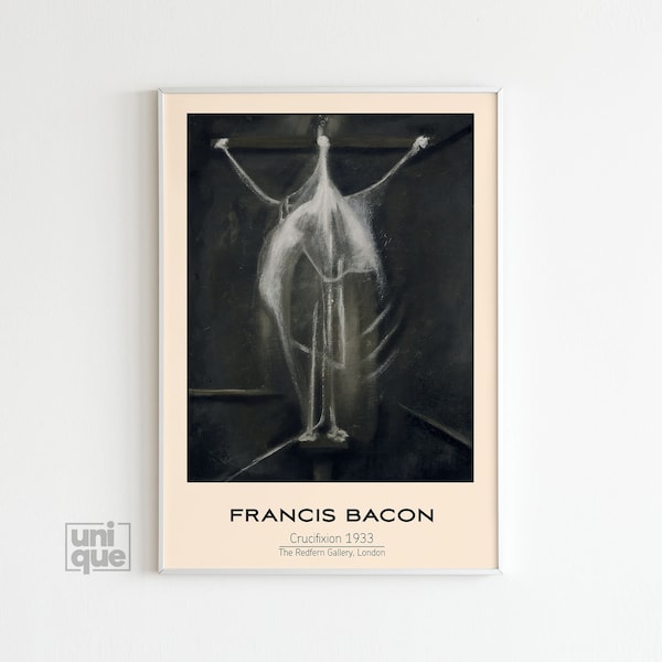 Francis Bacon Painting - Kruisiging, 1933 - Mid Century Modern Art - Bacon Exhibition - Modern Wall Decor - Gallery Quality Print