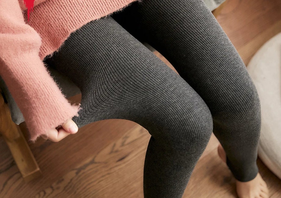 Womens Winter Warm Fleece Lined Leggings for Black Women Thick Thermal  Tights for Brown Skin Black Sheer Pantyhose for Dark Skin Shade 4 