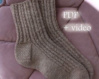 Ilana Socks|Knitting pattern