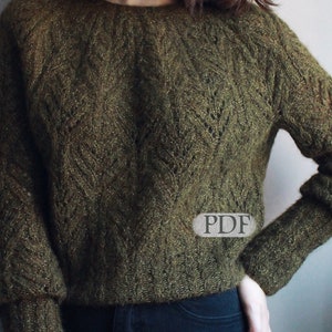 Driada Sweater|Knitting pattern (English)