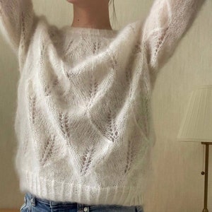 October Day Sweater Knitting pattern English image 10