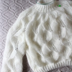 October Day Sweater Knitting pattern English image 8