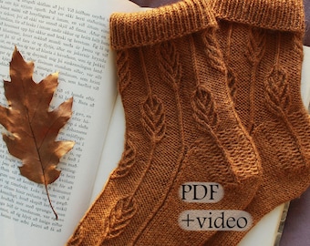 Herbarium Socks|Knitting pattern (English)