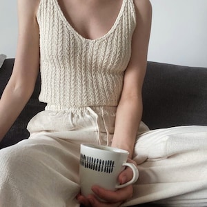 Ilana Camisole|Knitting pattern