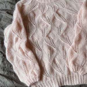 October Day Sweater Knitting pattern English image 2