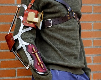 Steampunk Metal Exoskeleton Costume, Customizable. Realistic Moving Accessories!