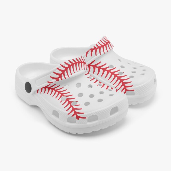 Kids & Children Baseball Clog Unisex Shoes Rubber Casual Sandals Recommend 1 Size Bigger