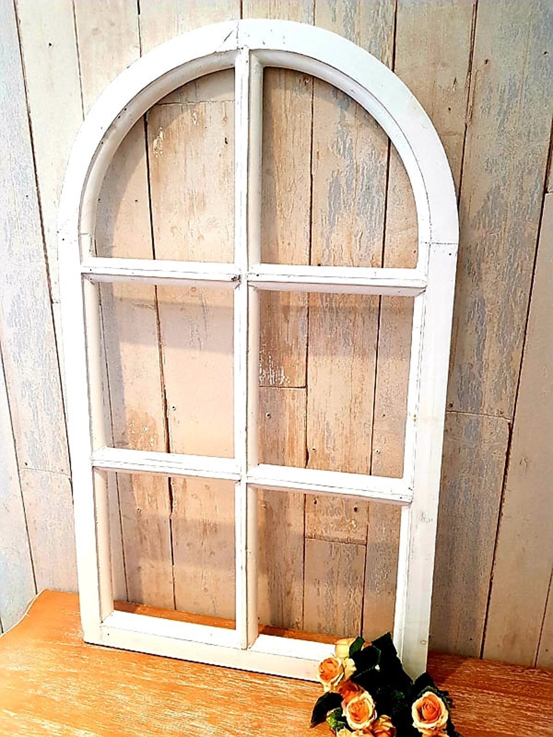 Ventana Decorativa De óxido De 33 X 45 Cm Para Abrir, Placa De