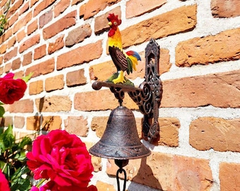 Moritz Deko Glocke Aus Gusseisen - Antik Look Zum Aufhängen