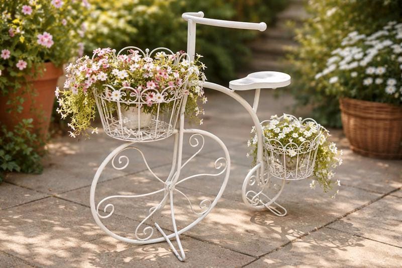 blumenkasten hoch metall Blumenkasten BALCONI Metall Blumenkorb H/B/T 18,5/64/19,5 cm Eisen, du