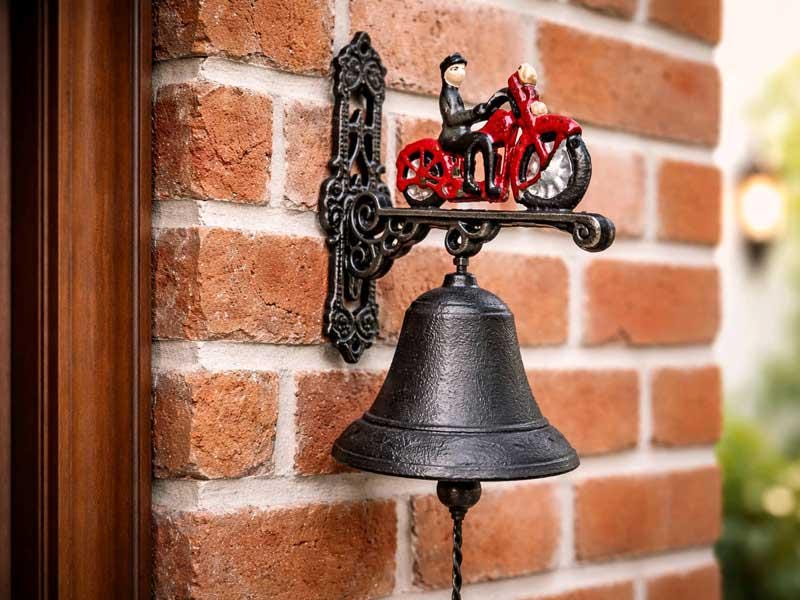 Portachiavi Moto Campana Vichinga: Portafortuna In Acciaio, Suono Chiaro E Design 3D Per Cavalieri