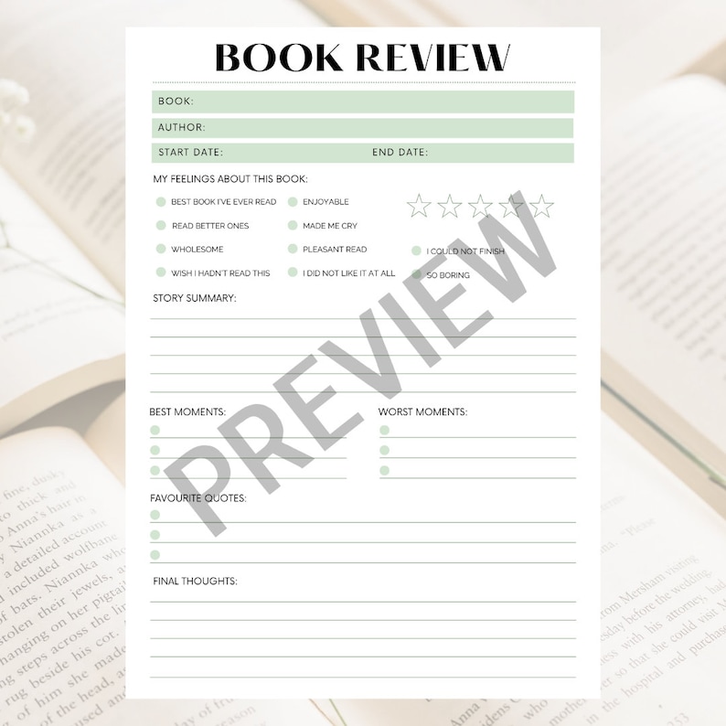 Ultimate Reading Pack: Reading Log, Book Review and BONUS Reading ...