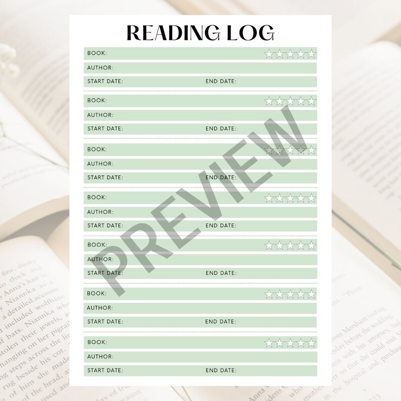 Ultimate Reading Pack: Reading Log, Book Review and BONUS Reading ...