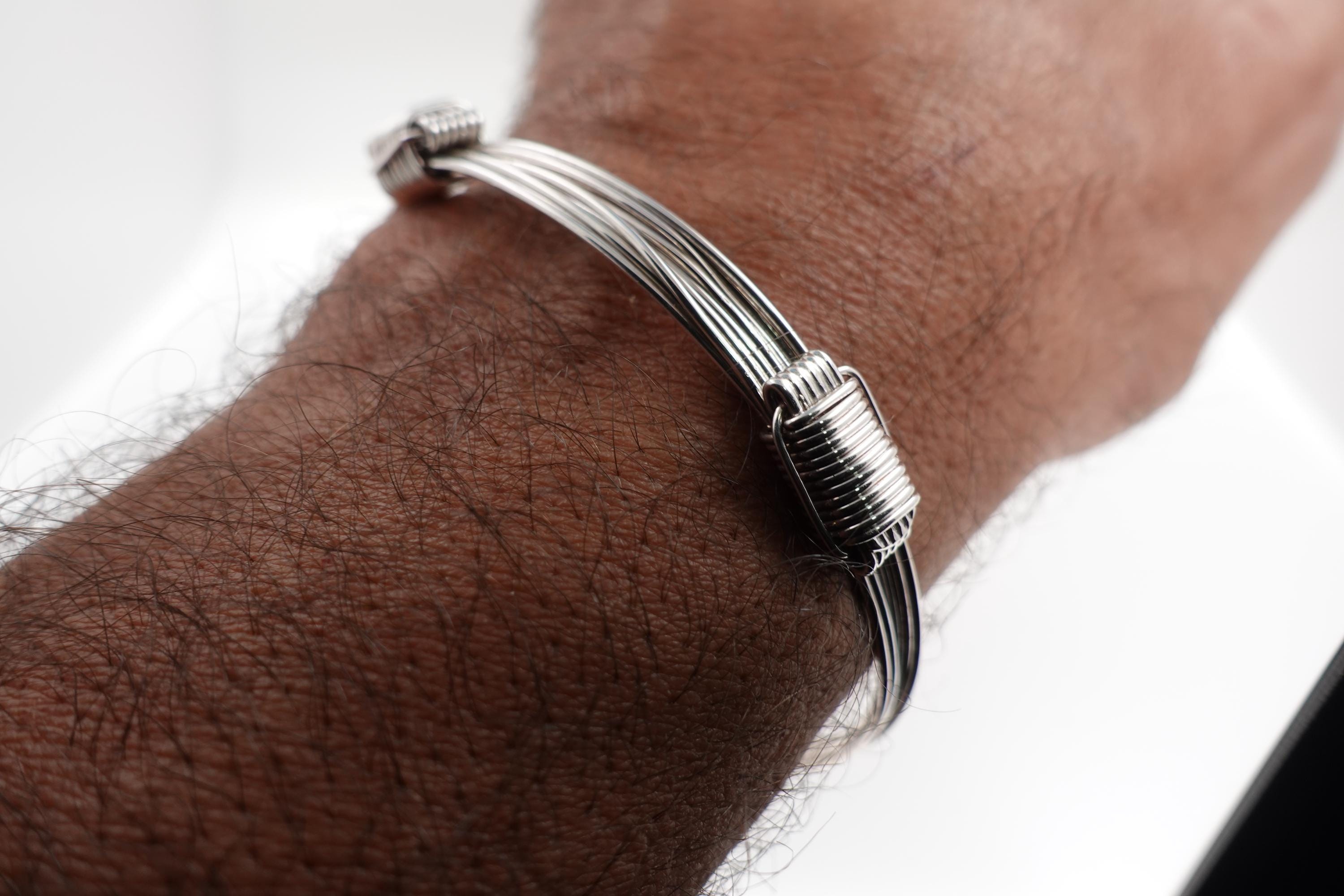 Silver elephant hair bracelet - Etsy 日本