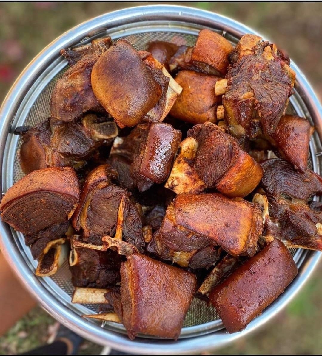 Seasoned Oven Grilled or Fried Goat Meat Fully Cooked Spicy Etsy
