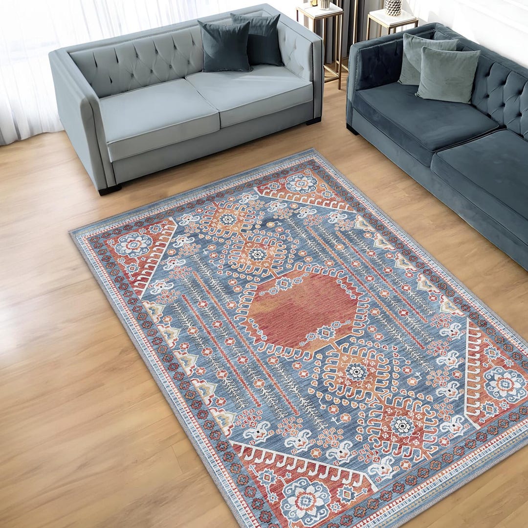 Eastern Rug Designs Middle Eastern Rug for Ethnic Room Decoration, Vintage Traditional Rug ...