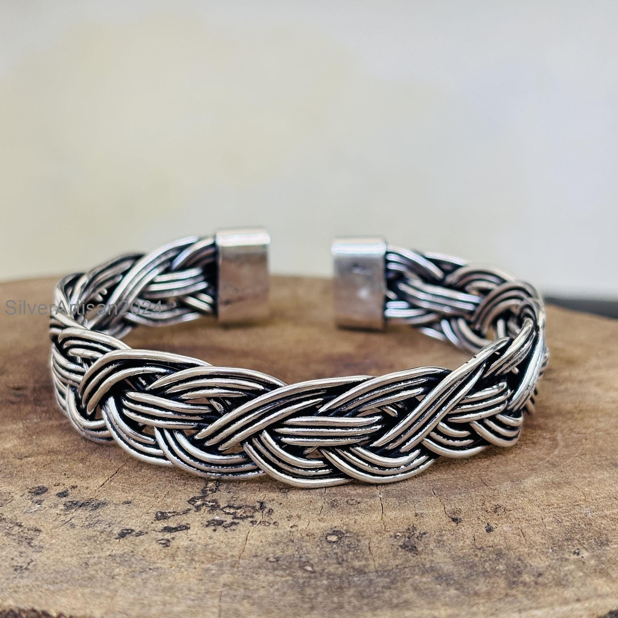 BRACELET CRÉATEURS SIN RECETA métal argenté EUR 35,00 - FR