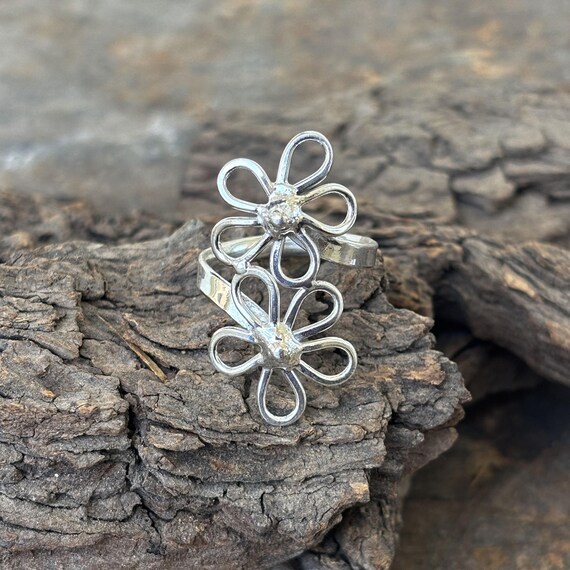 Anello grande con fiore, Anello con fiore della vita, Anello