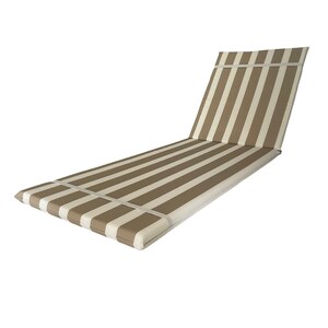 Waterproof Polyester 190 x 60 cm Sun Lounger Wrap Cushion Mattress Handmade in Italy image 3