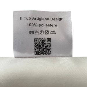 Waterproof Polyester 190 x 60 cm Sun Lounger Wrap Cushion Mattress Handmade in Italy image 6