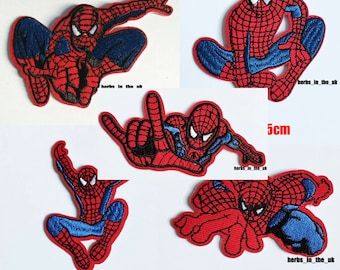 Spiderman Patch Iron On Embroidered Badge Patch Spider