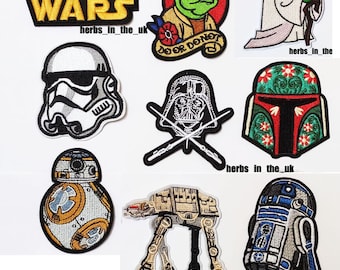 Star Wars Patches Logo Transfer Iron On Sew On Patch StarWar