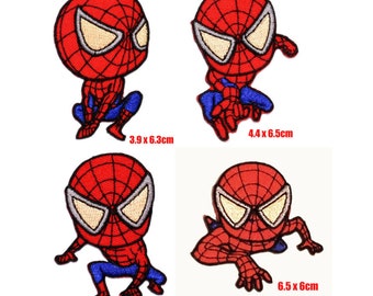 Patch Spiderman mignon fer sur badge brodé