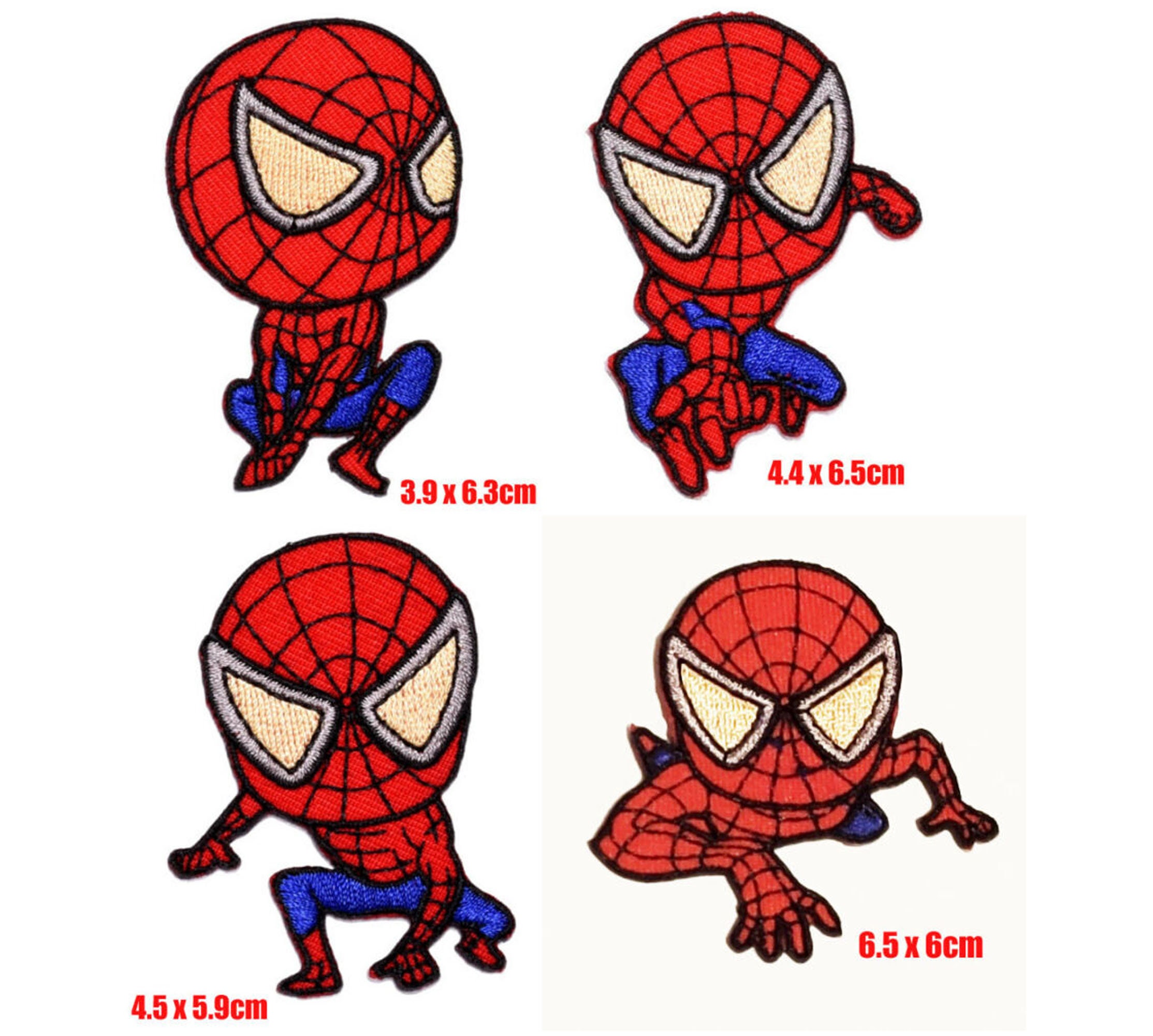 Cute Spiderman Iron on Sew on Patches Badges Spider Man 