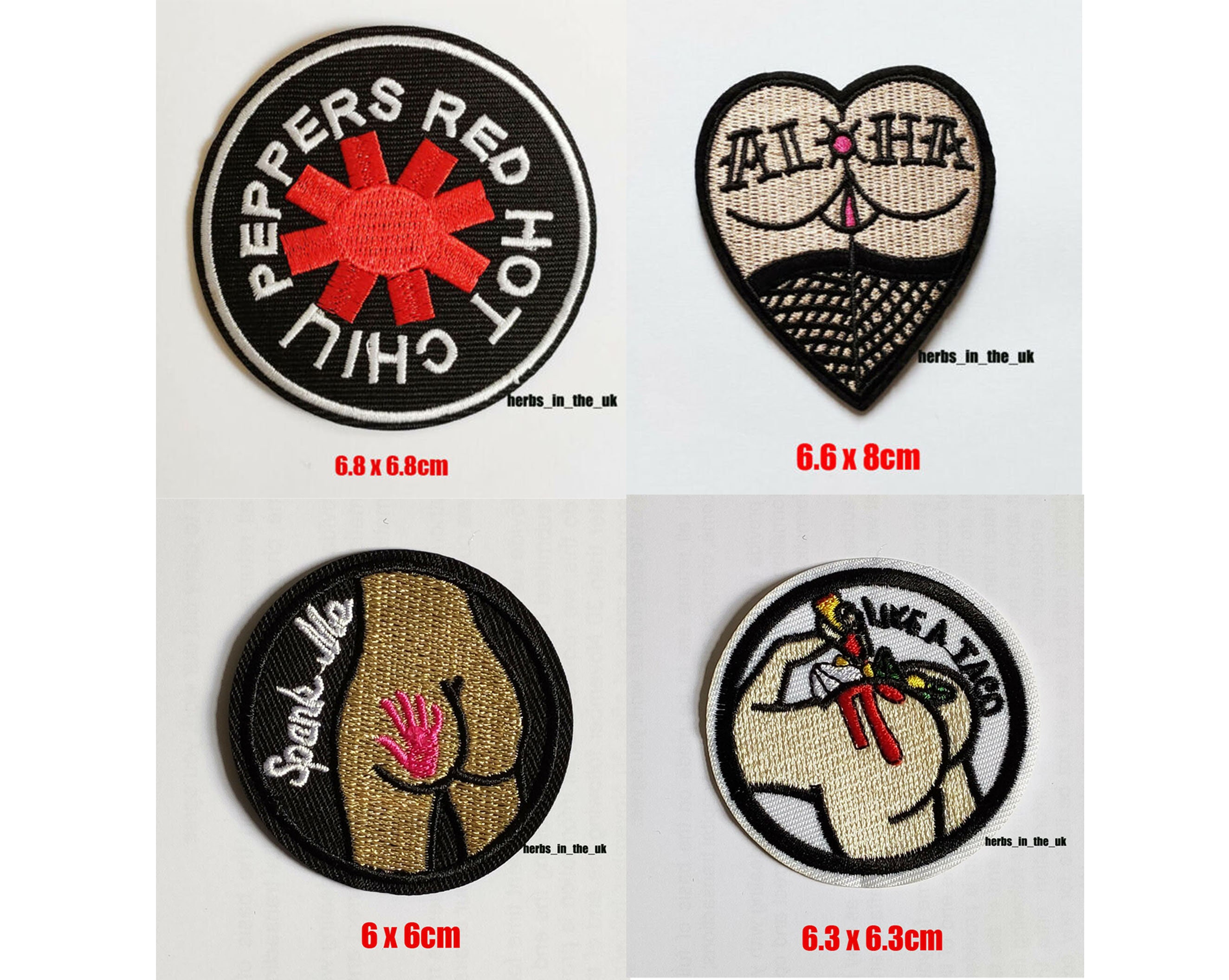 Spicy Chili Patches iron on patches funny iron on patch patches for Jackets  embroidery patch Patch for backpack