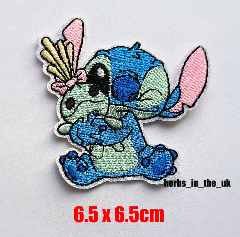 Écussons Lilo and Stitch 2024 Nouveaux écussons Insignes thermocollants à coudre Style 2