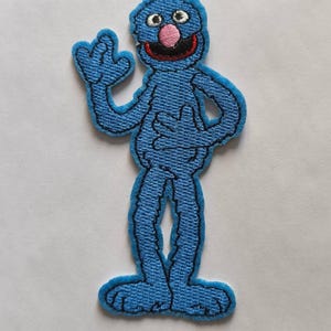 1 Parche de Monstruo con Insignia Termoadhesiva