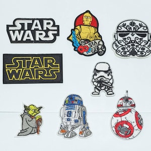 Star Wars Patches Logo StarWar Iron On Sew On