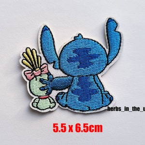 Lilo and Stitch Patches 2024 New Patches Badges Iron On Sew On Style 4