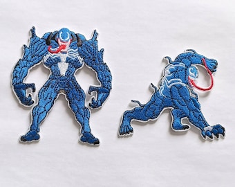 Venom-patch opstrijkbare naai-patchbadge