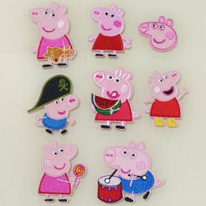 Cute Pigs  Iron On / Sew On Patch Badge