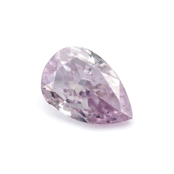 0.10 Ct Natural Fancy Light Purple Diamond Loose Pear I1 GIA 0.10 Ct Natural Fancy Light Purple Diamond Loose Pear I1 GIA