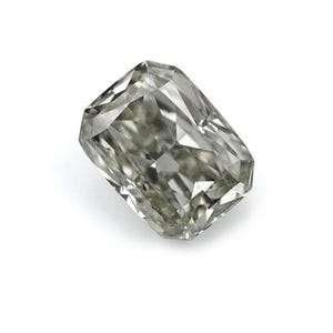0.23 ct Natural Fancy Light Green Diamond Radiant SI1 GIA Certified Diamond For Crafts Handmade Jewelry Precious Gemstone Rare Gift For Her