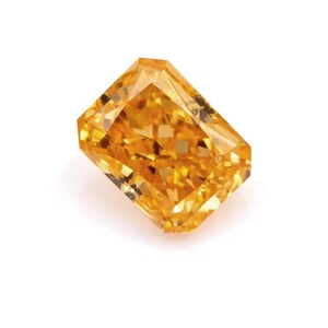 にっしーFancy Vivid Orange Yellow Si2 Orange Diamond - Fancy Vivid Yellow Orange, 0.37 carat, SI2, ID-1339