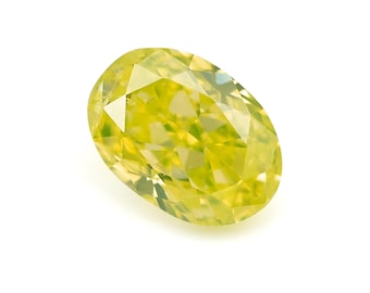 LIGHT YELLOW GREEN 0.090ct/0.104ct SQ Green Diamond - 1.77ct 