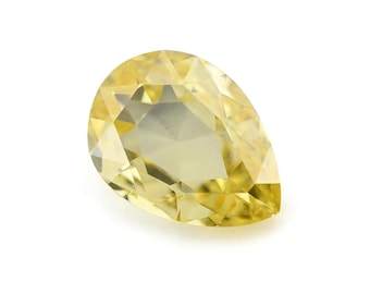 0,34 TCW GIA-gecertificeerde natuurlijke losse diamant, mooie intense gele peervorm VS1, zeldzaam cadeau voor haar Diamonds For Crafts Handgemaakte sieraden