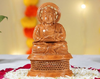 Buddha Statue for Home Decor Yoga gifts for her Meditation Statue Housewarming gift new home owner gift Japanese decor