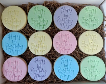 Custom cookies /Birthday cookies /Wedding/ Thankyou cookies / Party favours/ sugar cookies/Staff appreciation/Rainbow/Cookies