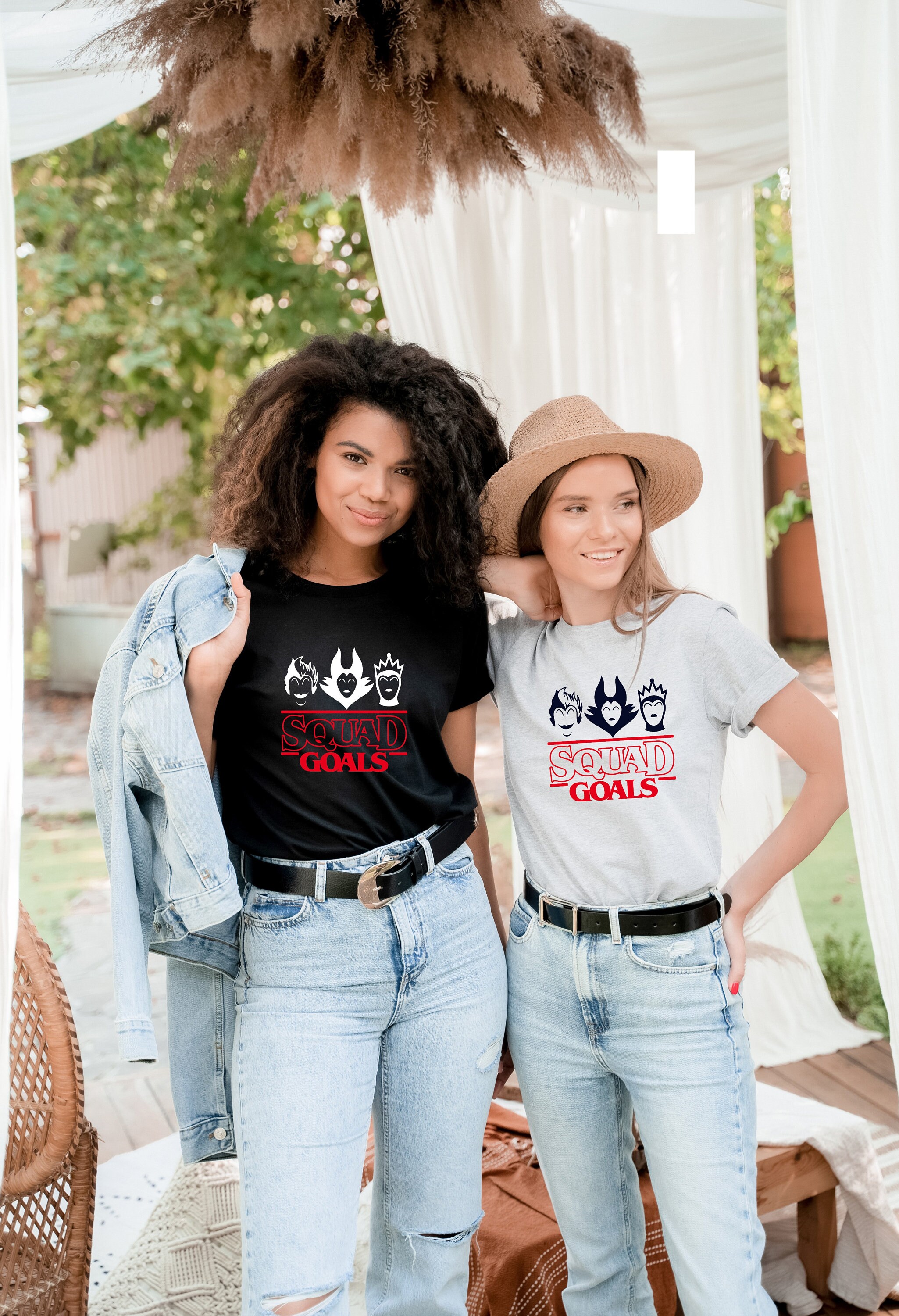 Discover Squad goals villains T-Shirt disney inspired gifts for her disney fan disneyland shirt