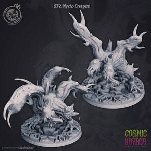 Nyzho Creepers (Chaos Spawn) by Cast n Play | 32mm Scale Miniature | DnD 5E | Pathfinder | Cosmic Horror | Fantasy Tabletop RPG